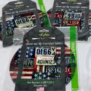 Andreas Silicone License Plate Tags Non-Slip 7.5” Jar Opener Silicone